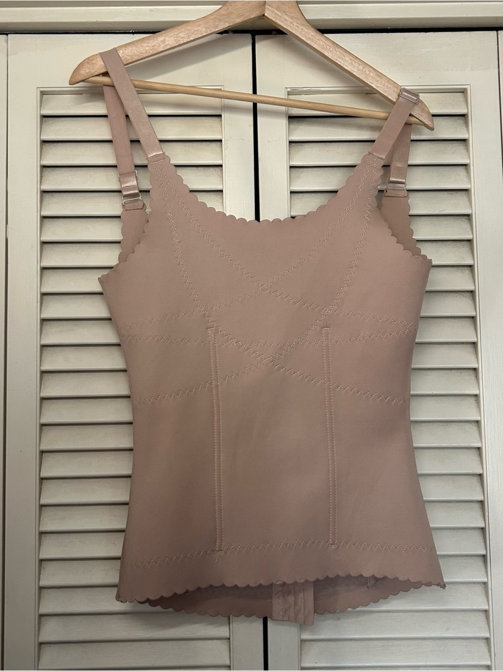 Prima Valentina Beige Ultra-Slimming Postural Corset Shaper Cami XL